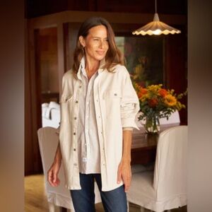 Frank & Eileen McLoghlin in Natural, Italian Dream Denim, NEW